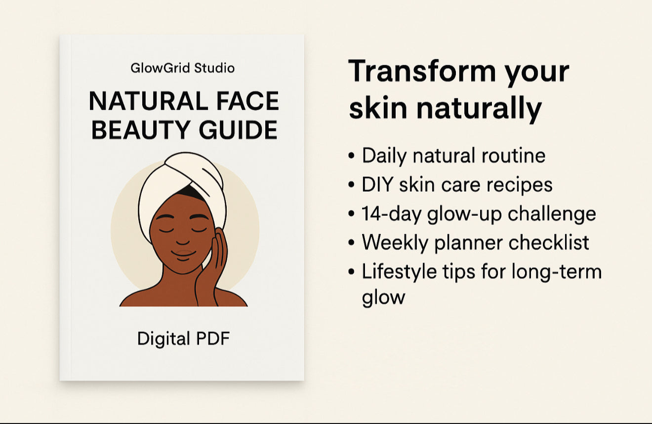 Premium Natural Face Beauty Guide (Digital PDF)