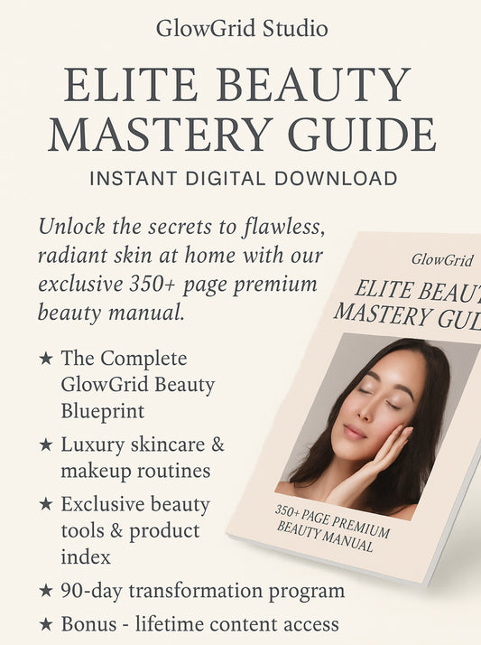 GlowGrid Studio – Elite Beauty Mastery Program (Digital)